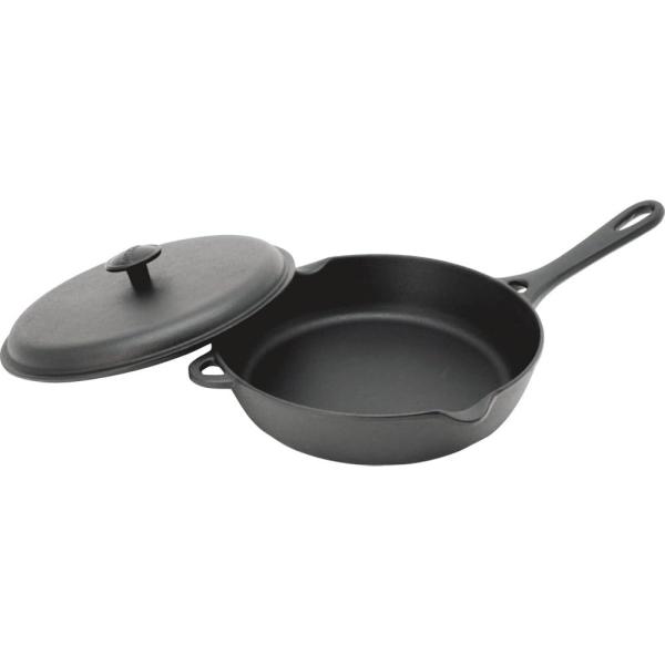 岩鋳 Iwachu フライパン24蓋付 黒焼付 内径23.5cm IH対応 南部鉄器