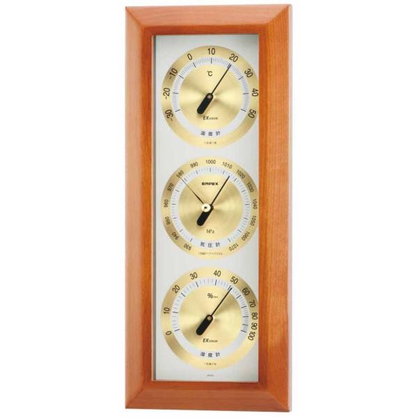 【ご購入後の当店からの連絡はご登録のメールアドレスに通知いたします。必ずご確認ください】【商品概要】掛け型 、気圧計・温度計・湿度計 、ギフトボックス【商品説明】【商品詳細】ブランド：EMPEX (エンペックス)商品種別：ホーム＆キッチン商...