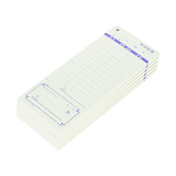 【ご購入後の当店からの連絡はご登録のメールアドレスに通知いたします。必ずご確認ください】【商品概要】【寸法】 75×177mm【枚数】 100枚×5冊【商品説明】説明●100枚×5冊パックのお会計票(勘定書付き)です。●喫茶店や食堂、スナッ...