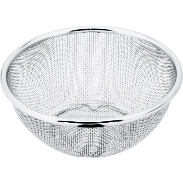 【ご購入後の当店からの連絡はご登録のメールアドレスに通知いたします。必ずご確認ください】【商品概要】サイズ:φ160x70mm本体重量(kg):0.100素材・材質:18-8ステンレス鋼生産国:日本/三条市使用金網:平織/φ0.45x14メ...