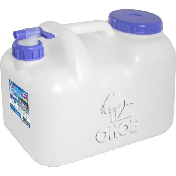 他サイト： 尾上製作所(ONOE) ウォータータンク10L OWS-10C [防災グッズ ワイドキャップなので中まできれいに洗える エアー抜き栓付で水量が一定 コの商品画像