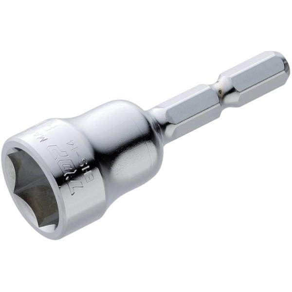 【ご購入後の当店からの連絡はご登録のメールアドレスに通知いたします。必ずご確認ください】【商品概要】呼び寸法:14mmサイズ:全長55.0×横20.0×高さ20.0mm6角対辺:14mm奥行:20mm質量:35g材質:SCM435差込角:6...