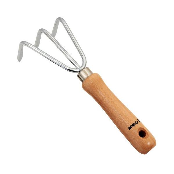 【ご購入後の当店からの連絡はご登録のメールアドレスに通知いたします。必ずご確認ください】【商品概要】用途:クマデ爪処理:ハードクロームメッキ処理仕様:三本爪材質(刃部):刃物鋼材質(柄部):木【商品説明】説明草抜きや土ならしに最適。土ならし...