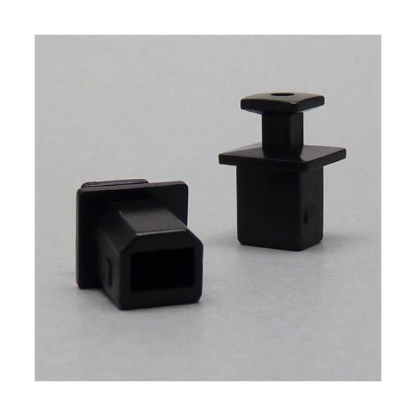 【ご購入後の当店からの連絡はご登録のメールアドレスに通知いたします。必ずご確認ください】【商品概要】USB-Bコネクタ(スタンダードBタイプ、周辺機器側コネクタ）用の保護キャップ。つまみ付きタイプ。誤挿入防止、防塵対策、簡易的なセキュリティ...