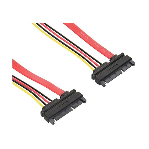 【ご購入後の当店からの連絡はご登録のメールアドレスに通知いたします。必ずご確認ください】【商品概要】端子 : SATA 7ピン+15ピン(オス - オス)【商品説明】説明SATA(7ピン)+SATA電源(15ピン)【商品詳細】ブランド：変換...