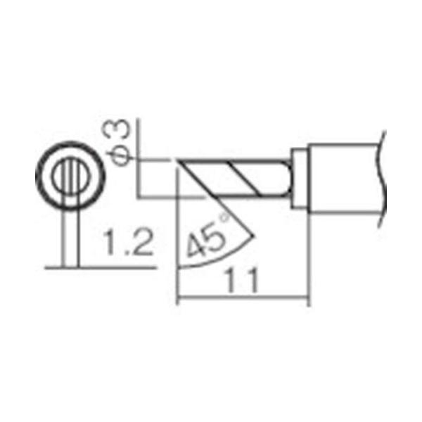 【ご購入後の当店からの連絡はご登録のメールアドレスに通知いたします。必ずご確認ください】【商品概要】●コテ先名称:KU型●適合コテ:FM2027・FM2028●適合本体:FX950・FX951・FX952●鉛フリーはんだ対応【商品説明】【商...