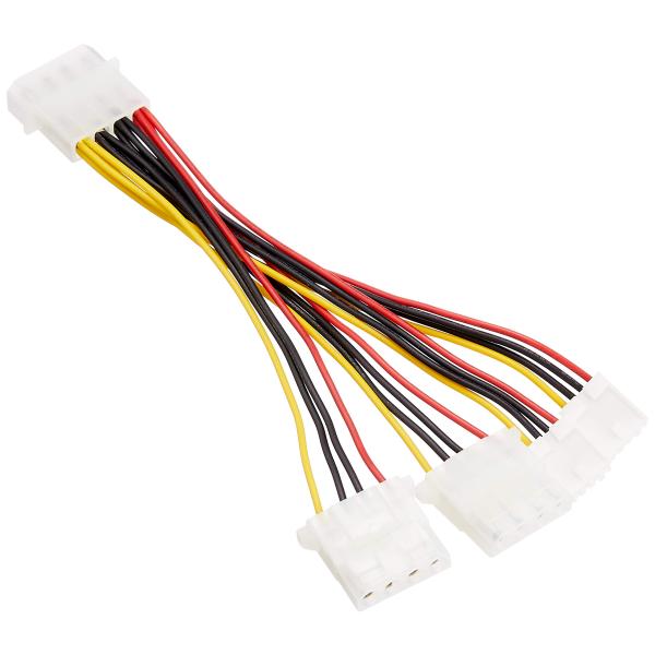 【ご購入後の当店からの連絡はご登録のメールアドレスに通知いたします。必ずご確認ください】【商品概要】端子 : ペリフェラル4ピン・オス - ペリフェラル4ピン・メス(×2)+小4ピン・メス(×2)【商品説明】【商品詳細】ブランド：変換名人商...