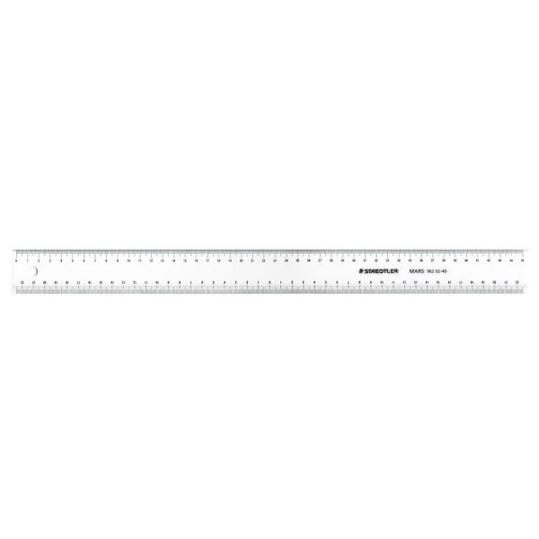 ステッドラー(STAEDTLER) 定規 溝付 線引き 45cm 962 02-45