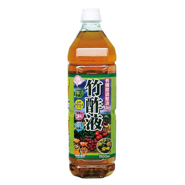 中島商事 トヨチュー 有機酸調整済み 竹酢液 1500ML