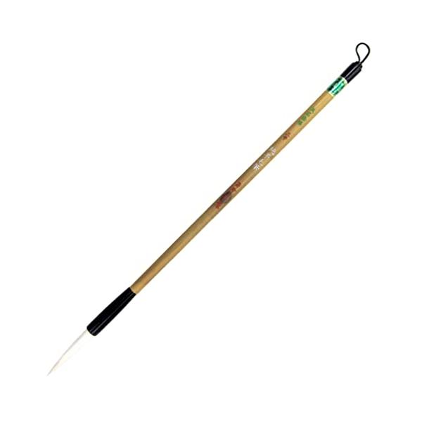 【ご購入後の当店からの連絡はご登録のメールアドレスに通知いたします。必ずご確認ください】【商品概要】【商品サイズ】約7径×253mm【軸径】約7mm【穂の形状】長々鋒／【穂の長さ】約35mm【弾力】柔らかい【主原毛】羊毛【商品説明】書道筆の...