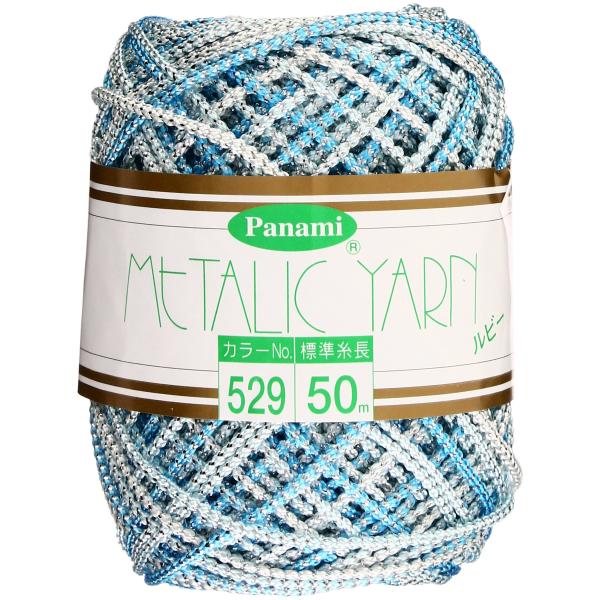 Panami メタリックヤーン <ルビー> COL.529 50m