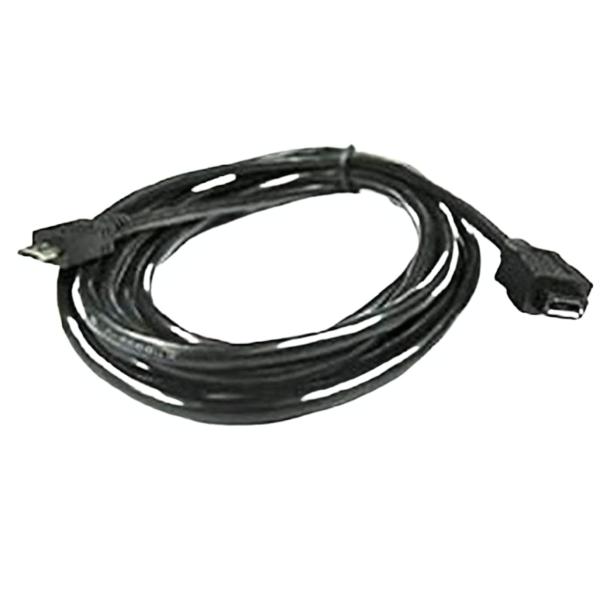 他サイト： 【カモン(COMON)製】USB2.0(MicroB)延長ケーブル(オス←→メス)/黒/2m【MBE-20】の商品画像