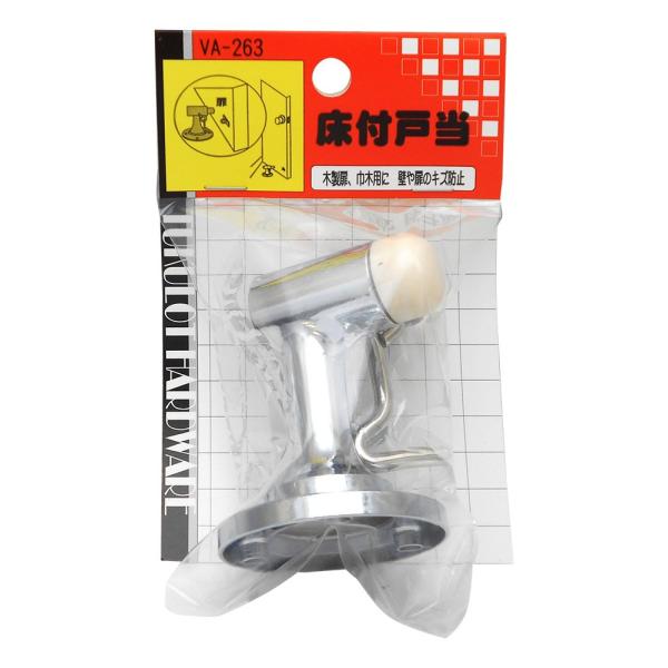 【ご購入後の当店からの連絡はご登録のメールアドレスに通知いたします。必ずご確認ください】【商品概要】材質:本体/亜鉛ダイカスト、仕上げ/クロームメッキ、使用木ネジ/3.1X22mm【商品説明】説明木製の扉、床用の戸当たりに木製の床に取り付け...