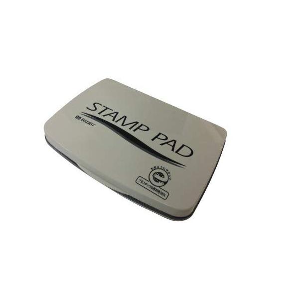 サンビー 顔料系スタンプ台 小型 SA-32 黒