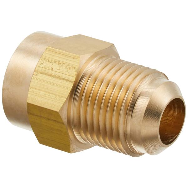イチネンTASCO フレアーアダプター TA261D-4 3/8X1/2 1ケ