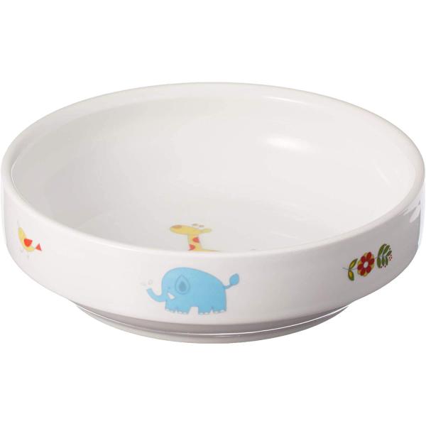 他サイト： OGISO(おぎそ) こども食器 ベビー食器 すくいやすい14.5cm深小皿 (食洗機・レンジ対応) 口径14.5cm 145US-E さふぁりの商品画像