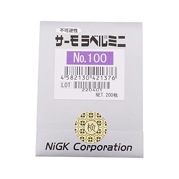 【ご購入後の当店からの連絡はご登録のメールアドレスに通知いたします。必ずご確認ください】【商品概要】原産国:日本一点表示、小さな部品の温度管理に最適変色温度:100度変色前:白変色後:赤変色精度:±2度【商品説明】商品紹介・サーモラベル(R...