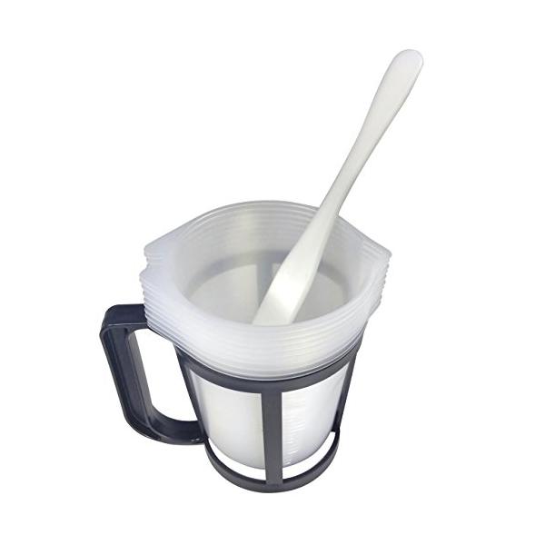 他サイト： ヨトリヤマ 使い捨て塗料容器 400cc 607の商品画像