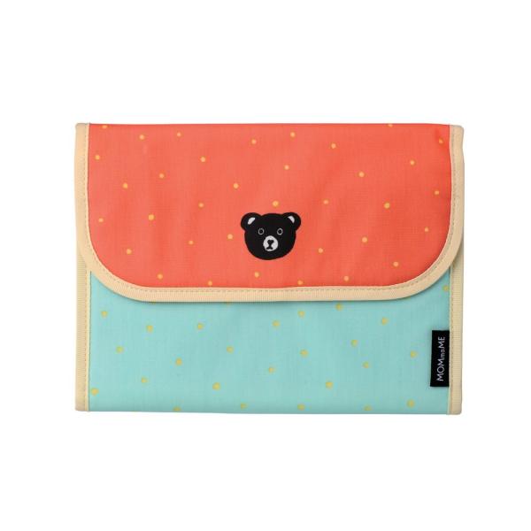 他サイト： マークス 母子手帳 ケース じゃばらタイプ ベアー MOM-PO8-ORの商品画像