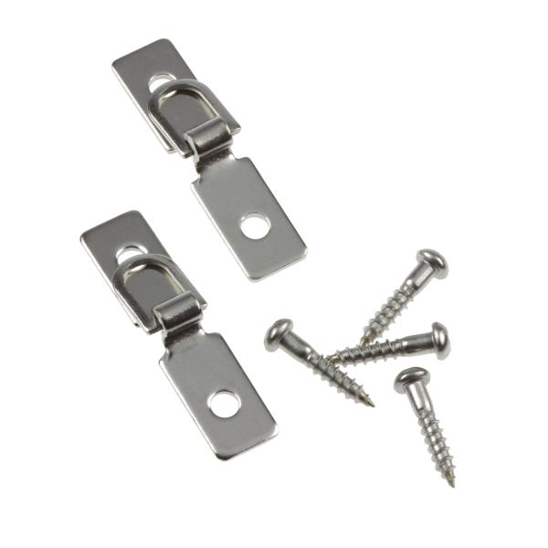 【ご購入後の当店からの連絡はご登録のメールアドレスに通知いたします。必ずご確認ください】【商品概要】入り数:1パック額縁工作用金具大吊カン×1組、木ネジ×4本【商品説明】【商品詳細】ブランド：福井金属工芸(Fukuikinzokukogei...