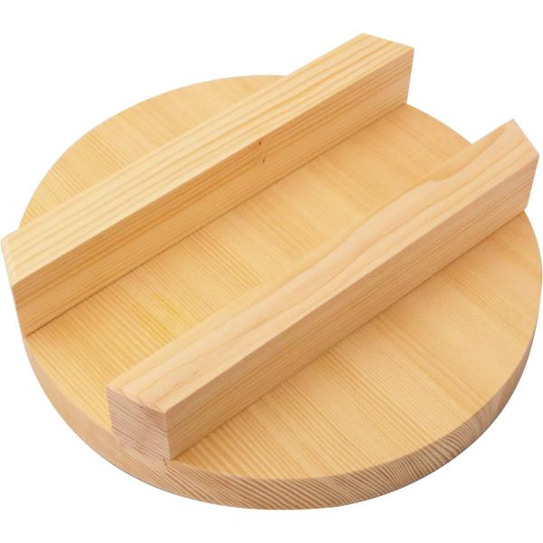 市原木工所 落し蓋 木製 業務用 釜蓋 直径24cm