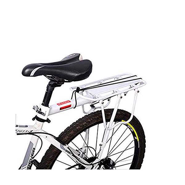 Enkrio 自転車 荷台 軽量 リアキャリア 伸縮自在 耐荷重50KG 後付け