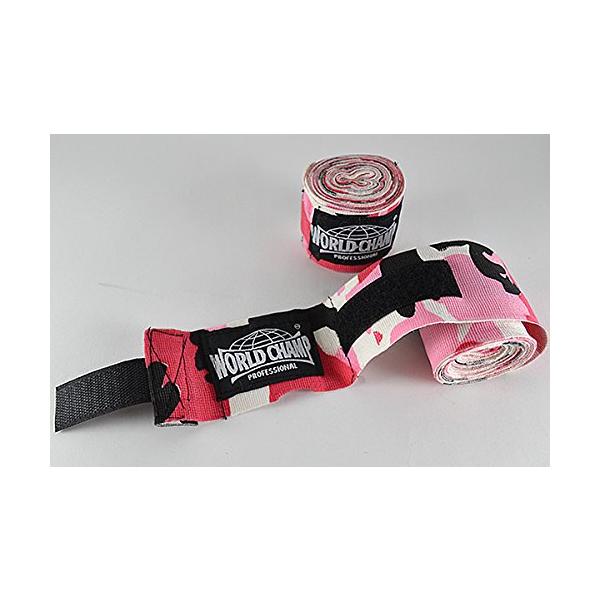 【ご購入後の当店からの連絡はご登録のメールアドレスに通知いたします。必ずご確認ください】【商品概要】WORLDCHAMP バンテージ（非伸縮性）3.5m CAMO-PINK耐久性に優れた素材を使用しています。エンドマジックテープ式なので毎日...