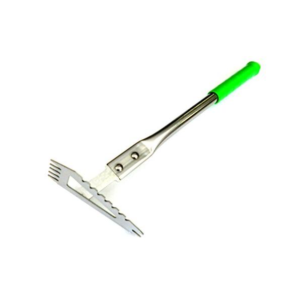 【ご購入後の当店からの連絡はご登録のメールアドレスに通知いたします。必ずご確認ください】【商品概要】用途:カートに乗りながら除草作業柄の長さ:300mm仕様1:ちょい長でらくらく除草仕様2:雑草を抜く仕様3:雑草を削る仕様4:雑草を集める仕...