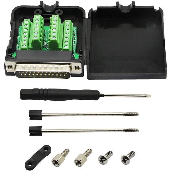 CERRXIAN DB25オスコネクタ?DB25ネジ端子モジュールブレークアウトPCB