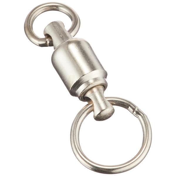 【ご購入後の当店からの連絡はご登録のメールアドレスに通知いたします。必ずご確認ください】【商品概要】サイズ：＃１強度：86ｌｂ入数：2ｐｃｓボールベアリングボディーに大径小径のリングがコンビしています。ベアリングは両端に配備！高強度かつ高ス...