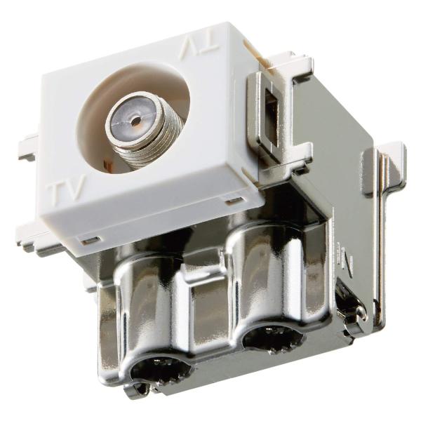 【ご購入後の当店からの連絡はご登録のメールアドレスに通知いたします。必ずご確認ください】【商品概要】新4K8K衛星放送対応電流容量1A(DC15V、AC30V)コンセントプレート: 1個用【商品説明】【商品詳細】ブランド：マスプロ電工商品種...