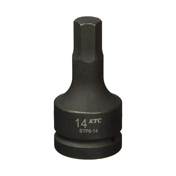 京都機械工具(KTC) 19.0sq. インパクトレンチ用ヘキサゴンレンチ BTP6-14P