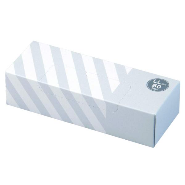 他サイト： 驚異の防臭袋 BOS (ボス) ★ストライプパッケージ/白色★LLサイズ60枚入 大人用 おむつ ・ ペットシーツ ・ 生ゴミ などの処理に/災害時の商品画像