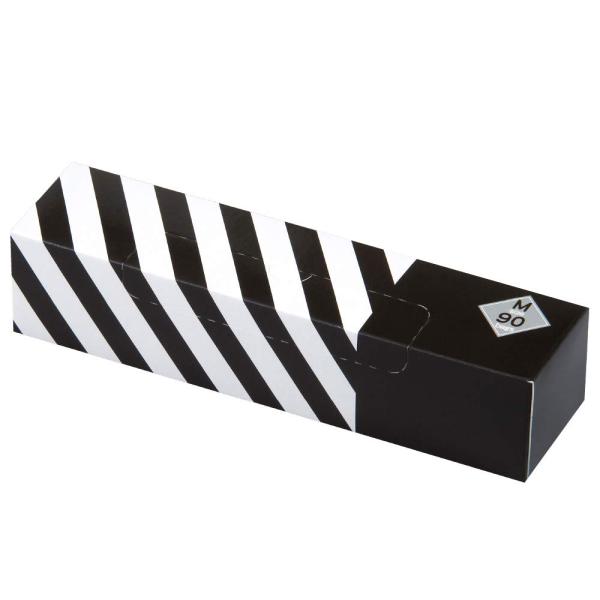 他サイト： 驚異の防臭袋 BOS (ボス) ストライプパッケージ /黒色Mサイズ90枚入 赤ちゃん用 おむつ ・ ペットシーツ うんち ・ 生ゴミ ・ サニタリーの商品画像