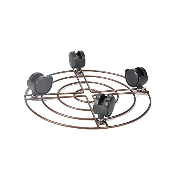 【ご購入後の当店からの連絡はご登録のメールアドレスに通知いたします。必ずご確認ください】【商品概要】多目的：庭鉢、重い植物、鉢植えの木、大きな花瓶を動かすために屋内と屋外で広く使用され、床が磨耗するのを防ぐことができます。強負荷ベアリング：...