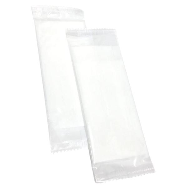 他サイト： おしぼり 使い捨て 業務用 日本製 500本入 個別包装 平型 白 無地 webtetの商品画像