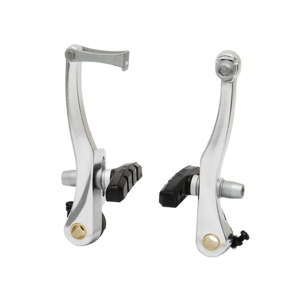 【ご購入後の当店からの連絡はご登録のメールアドレスに通知いたします。必ずご確認ください】【商品概要】素材:アルミニウム重量:176gアーム長:104mmアルミリム用ブレーキシュー付きフロント用ガイドパイプ付き（ガイドパイプ角：90°）【商品...