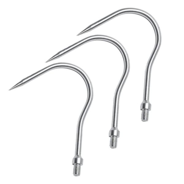 【ご購入後の当店からの連絡はご登録のメールアドレスに通知いたします。必ずご確認ください】【商品概要】【パッケージ】3個入り単一の爪の釣りフック。【素材】ステンレス鋼の先端のホック保護ケース付き。鋭いフック、頑丈で耐久性があります。【サイズ】...