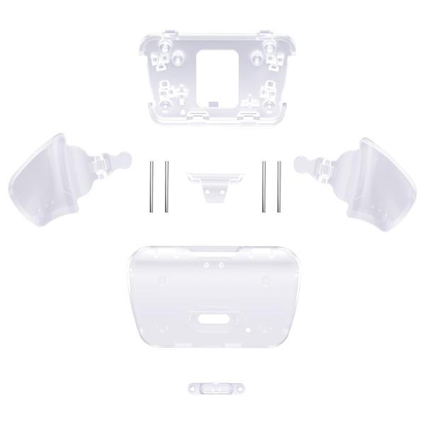 【ご購入後の当店からの連絡はご登録のメールアドレスに通知いたします。必ずご確認ください】【商品概要】人間工学に基づいた交換用の背面二つのボタンは、ps5コントローラーに対応用eXtremerateライズリマップキットに特別に設計されています...