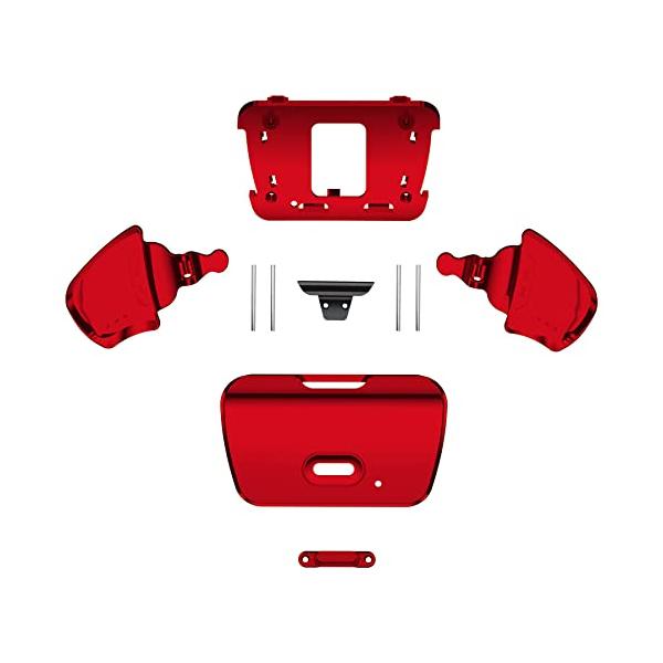 【ご購入後の当店からの連絡はご登録のメールアドレスに通知いたします。必ずご確認ください】【商品概要】人間工学に基づいた交換用の背面二つのボタンは、ps5コントローラーに対応用eXtremerateライズリマップキットに特別に設計されています...