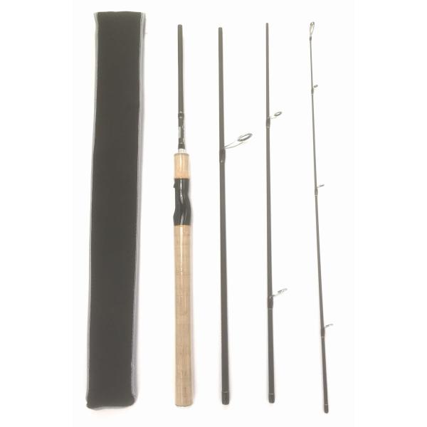 7.3ft スピニングパックロッド4ピース(MH) シーバスロッド バス 7.3ft スピニングパックロッド4ピース(MH) シーバスロッド バス