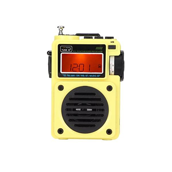 ポータブルFMラジオ HRD?701多機能1000mAhポケットBluetoothデジタル