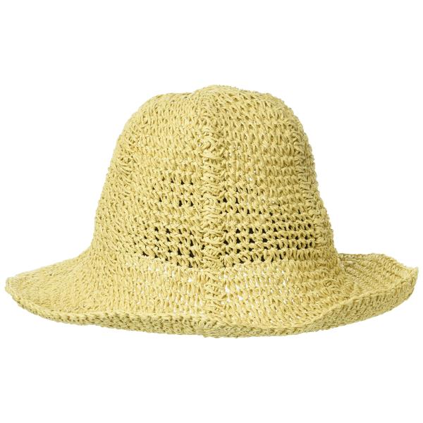 【ご購入後の当店からの連絡はご登録のメールアドレスに通知いたします。必ずご確認ください】【商品概要】SIZE:Free つば:11.5cm 高さ:14cm 内周り:57cm【商品説明】太めの編み目にさりげないラインが入った、ナチュラルで清涼...