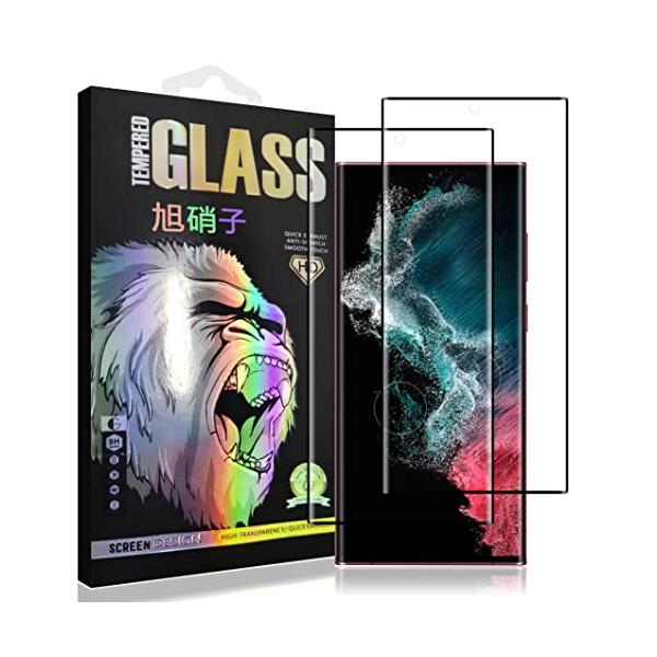 【ご購入後の当店からの連絡はご登録のメールアドレスに通知いたします。必ずご確認ください】【商品概要】【傷防止と飛散防止】対応 Galaxy S22 ultra SCG14 SC-52CC ガラスフィルム 、日本旭硝子素材を採用、表面強度指数...