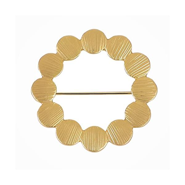 【ご購入後の当店からの連絡はご登録のメールアドレスに通知いたします。必ずご確認ください】【商品概要】サイズ 3.5cm素材 合金重さ ５g小さいながらも存在感のある北欧風の大人可愛いブローチです。 シンプルなデザインのため、年齢やシーンをと...