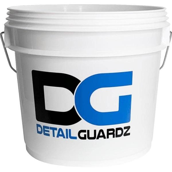 ディテール ガーズ(Detail Guardz)オリジナルバケツ2.0 14L 汚れが見えるホワイト 目盛り付き TR-P14L 洗車バケツ ゴミ箱