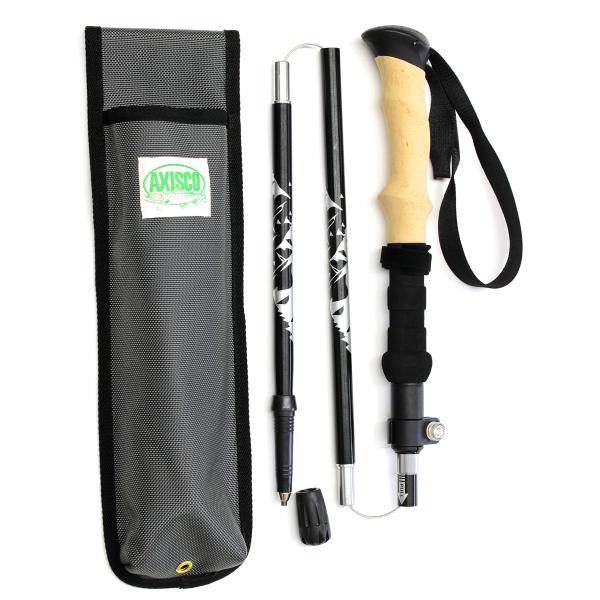 【ご購入後の当店からの連絡はご登録のメールアドレスに通知いたします。必ずご確認ください】【商品概要】携帯に便利な仕舞寸法34cm105cmから125cmまでの長さ調整が可能しっくりと手になじむコルク調EVAグリップ各パーツを繋ぐのは丈夫なワ...