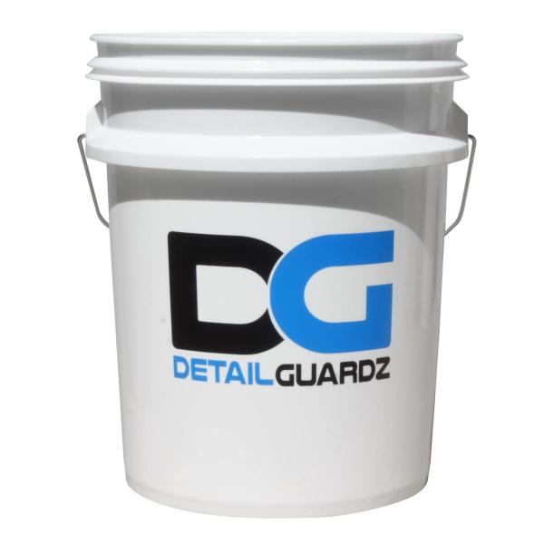 ディテール ガーズ(Detail Guardz)オリジナルバケツ2.0 大容量20L 汚れが見えるホワイト 目盛り付き DB-H20L-DG 洗車バケ