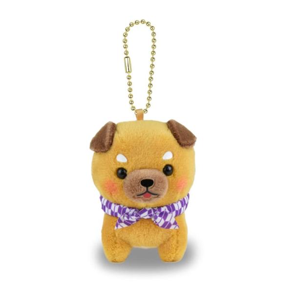 【ご購入後の当店からの連絡はご登録のメールアドレスに通知いたします。必ずご確認ください】【商品概要】デフォルメ等身の「豆しば三兄弟」豆三郎が初登場！サイズ：H7.0cm × W5.0cm × D7.0cmボールチェーン付き【商品説明】【商品...