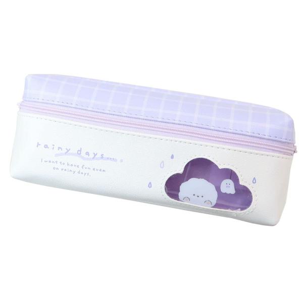 【ご購入後の当店からの連絡はご登録のメールアドレスに通知いたします。必ずご確認ください】【商品概要】ペンやハサミなどを上下に分けて収納できる2ルームペンポーチペンポーチ/筆箱/文具/雑貨/大容量文具 文房具 おしゃれ 筆箱 学校 社会人 ペ...